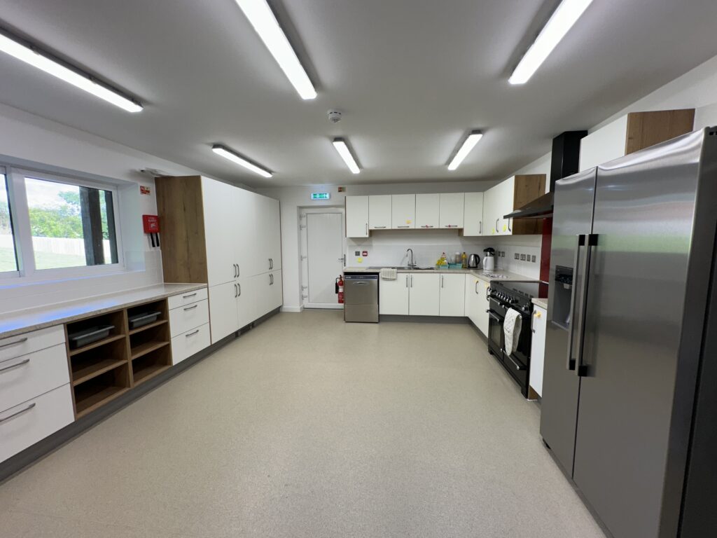 The Brunton Memorial Hall kitchen